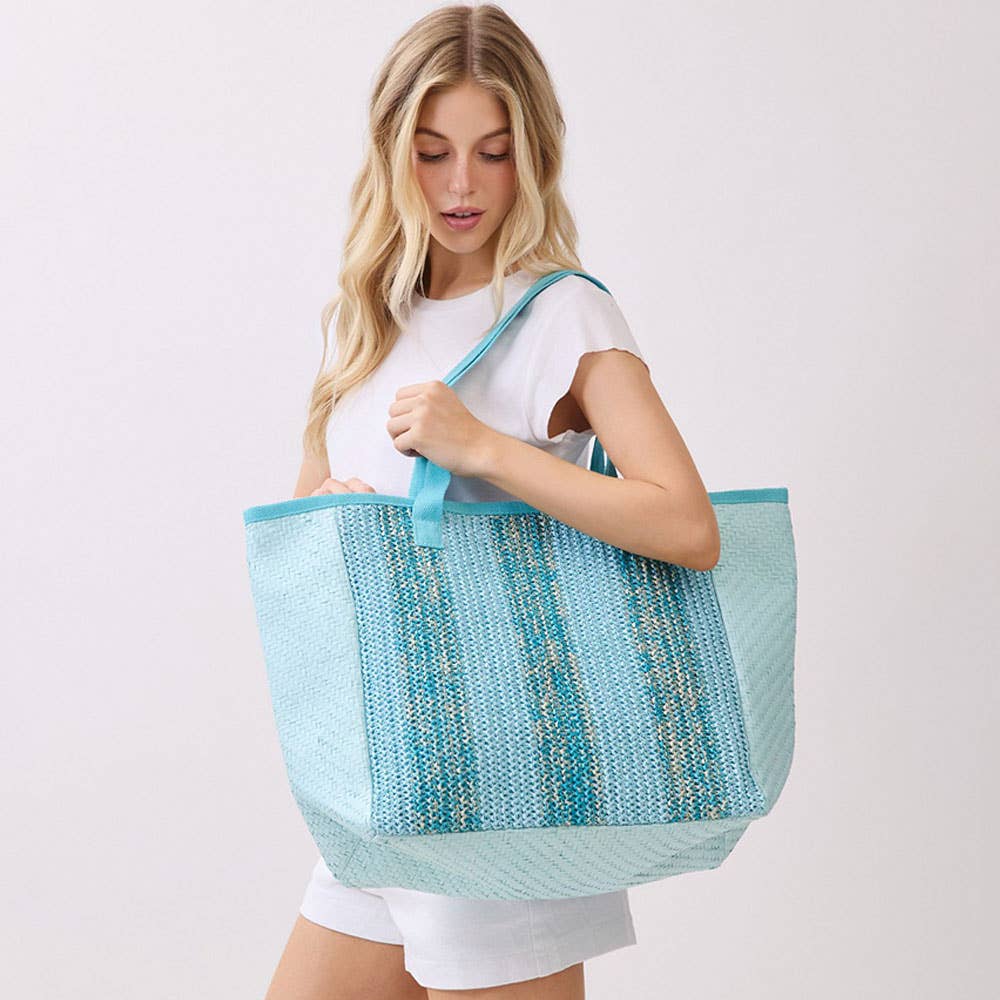 Stripe Tote Bag