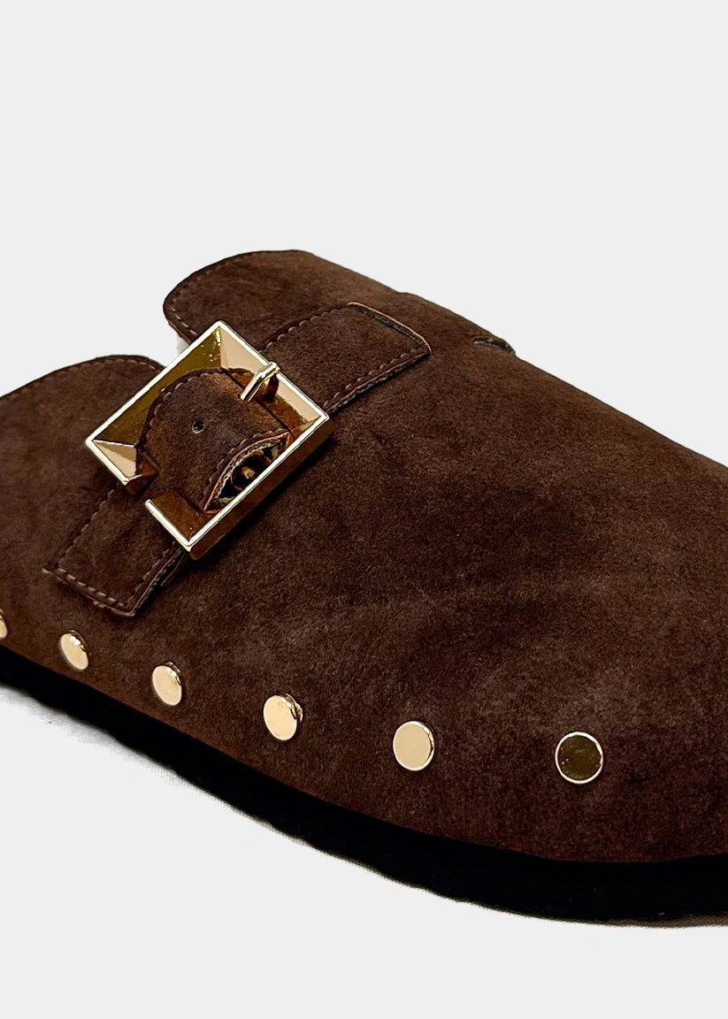 Tori brown suede