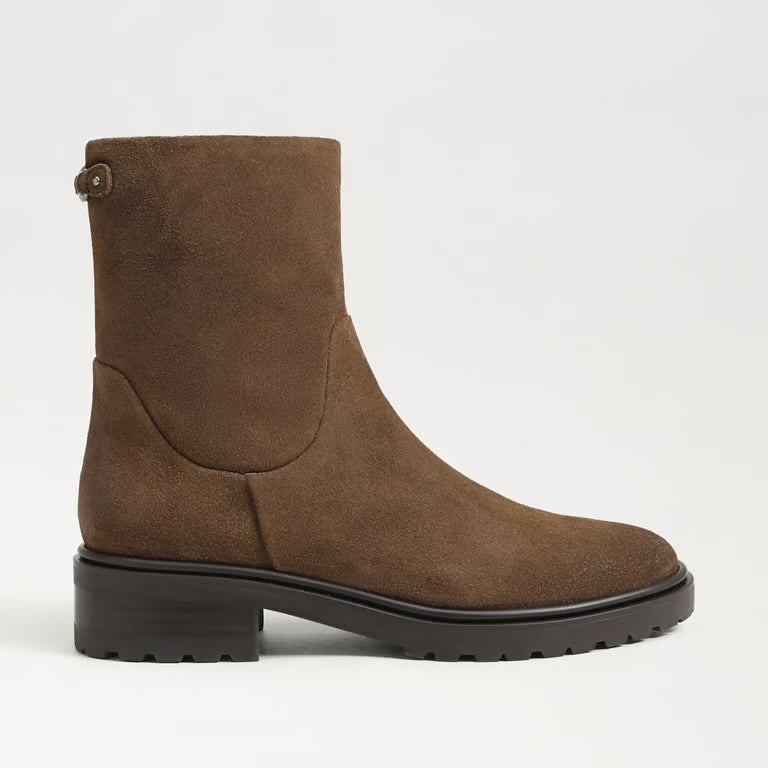 Sky Mocha Suede Ankle Boot