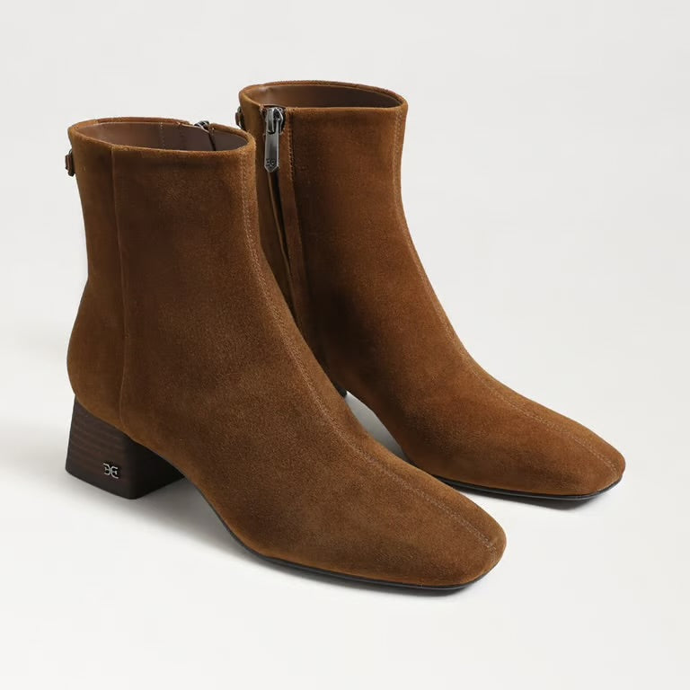 Paige Nutmeg Suede Ankle Boot