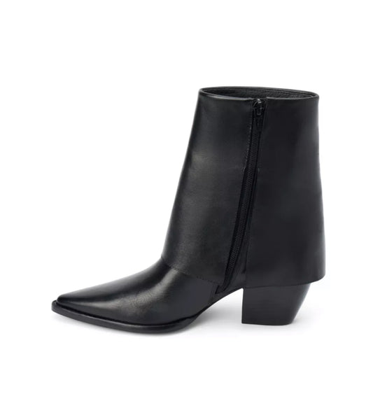Ella Black Leather