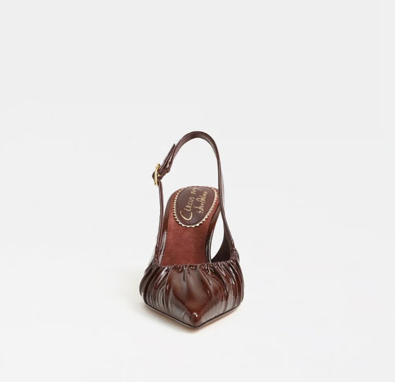 Tasha Slingback Deep Pecan