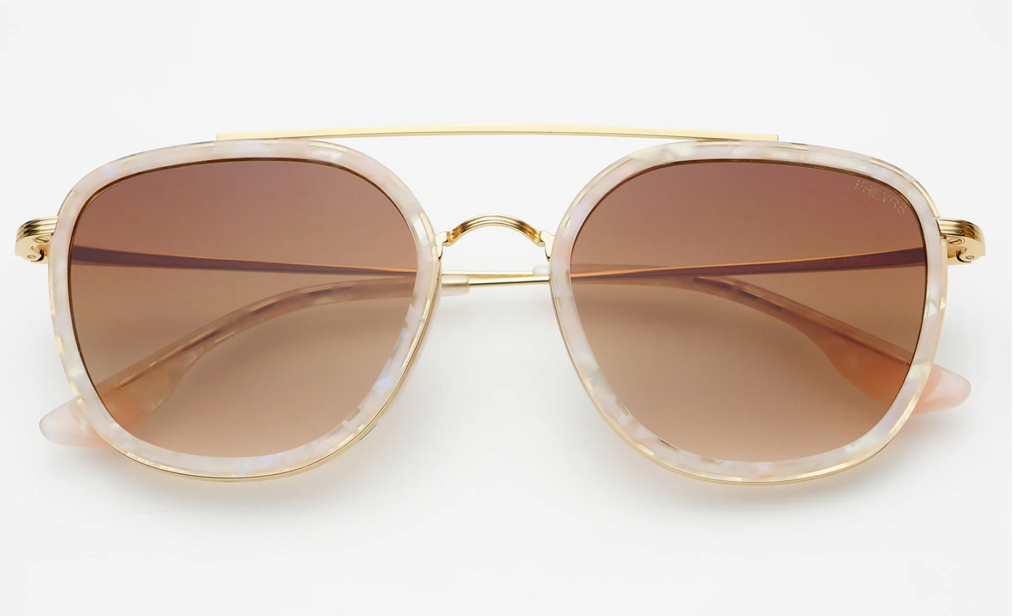 Weston Light Tortoise Round Sunglasses