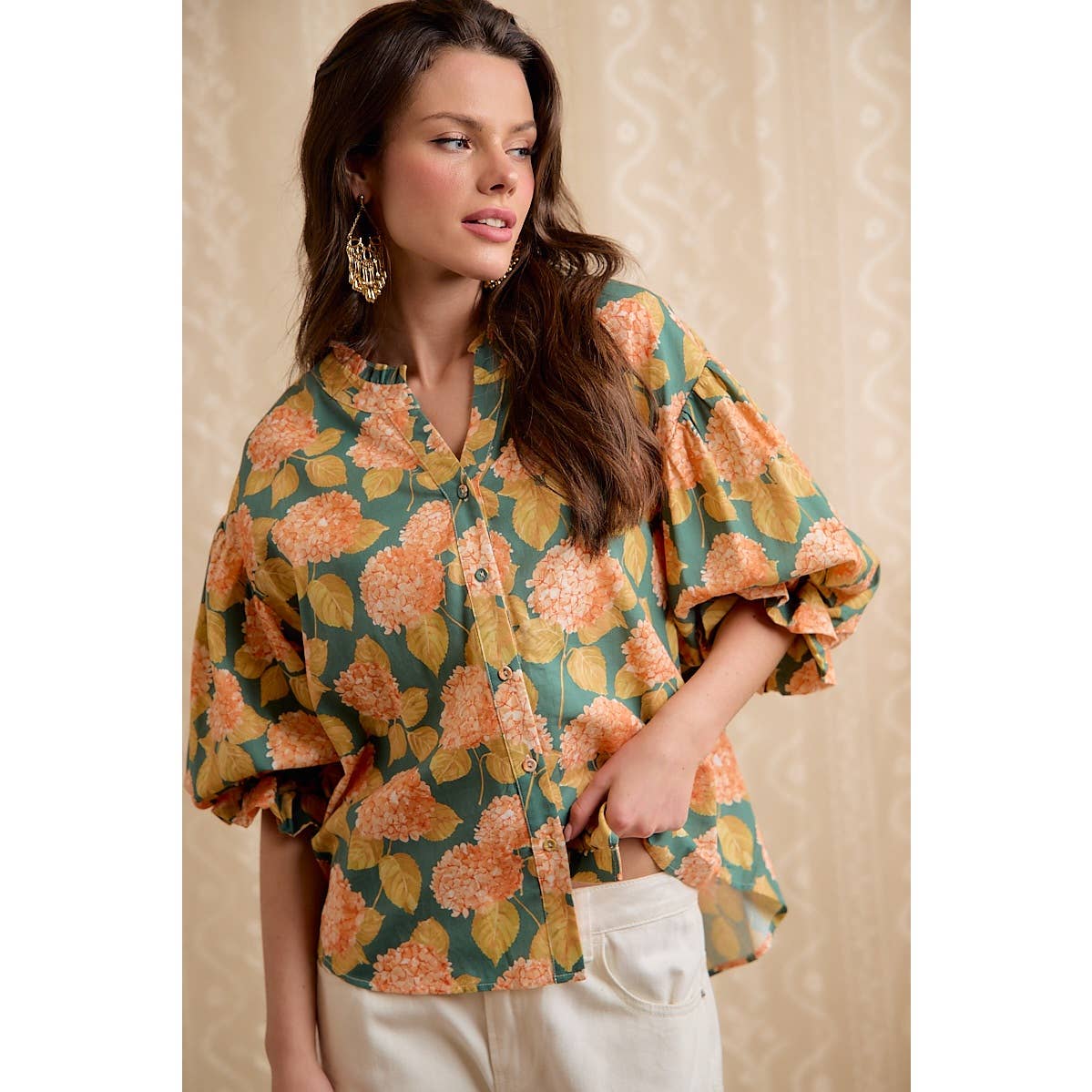 BOTANICAL BLOUSE