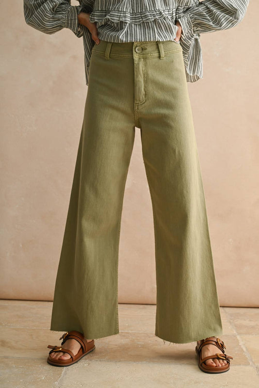 Sage Wide Leg Jeans