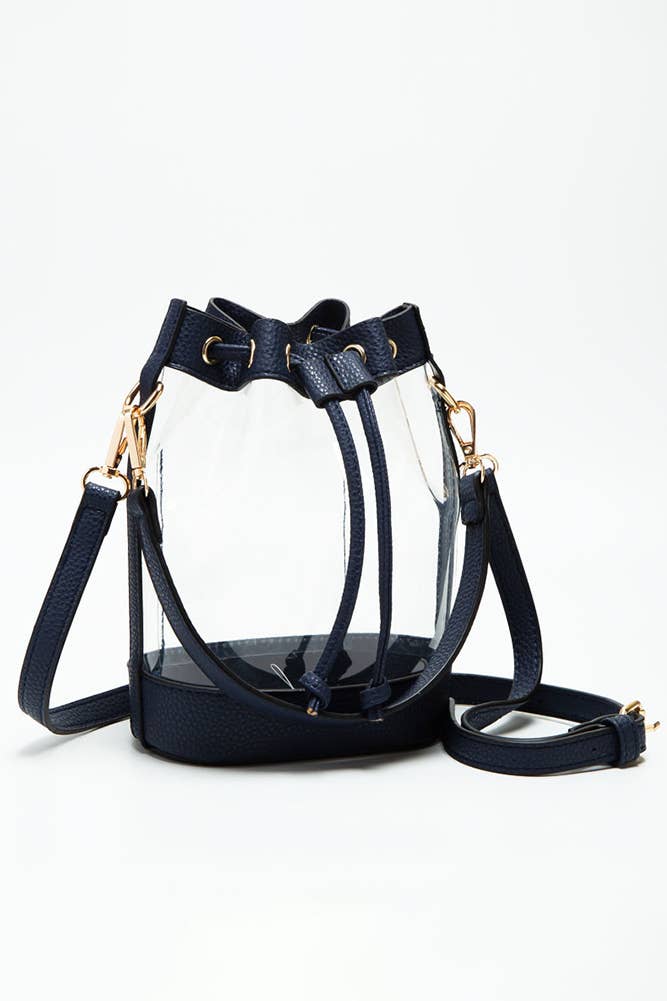 Clear Crossbody Bucket Bag *More Colors*