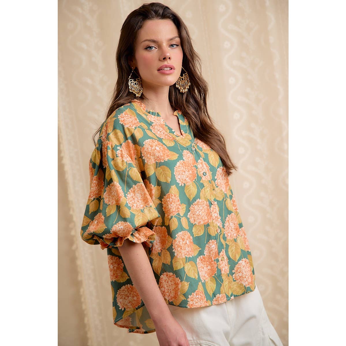 BOTANICAL BLOUSE