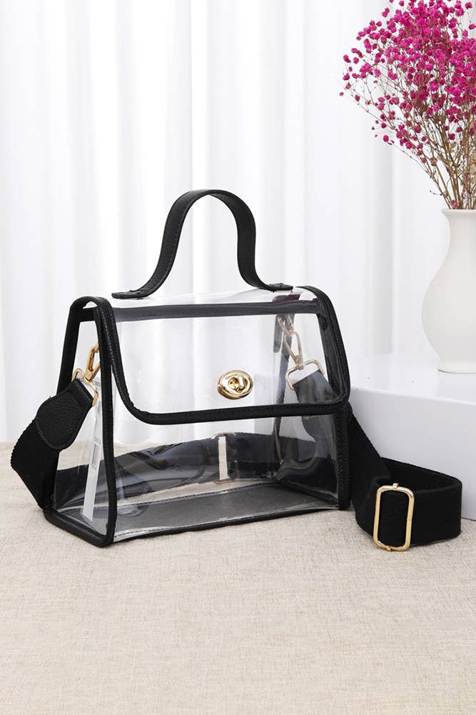 Clear Crossbody Hand Bag
