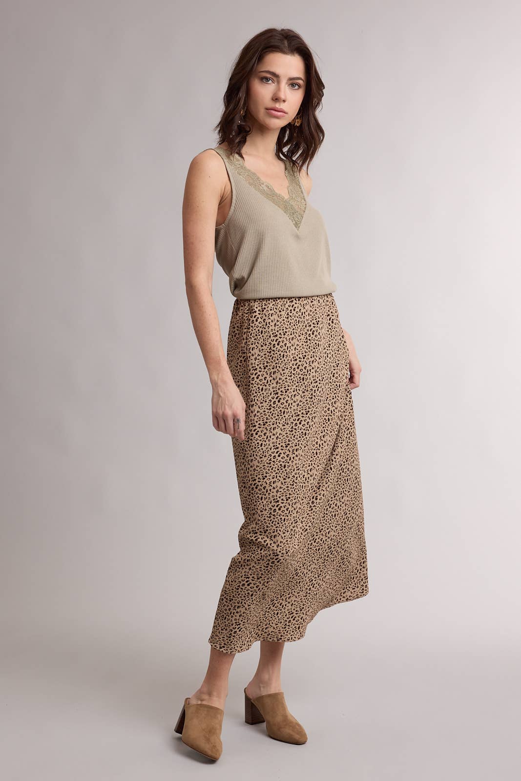 CHEETAH MIDI SKIRT *More Colors*