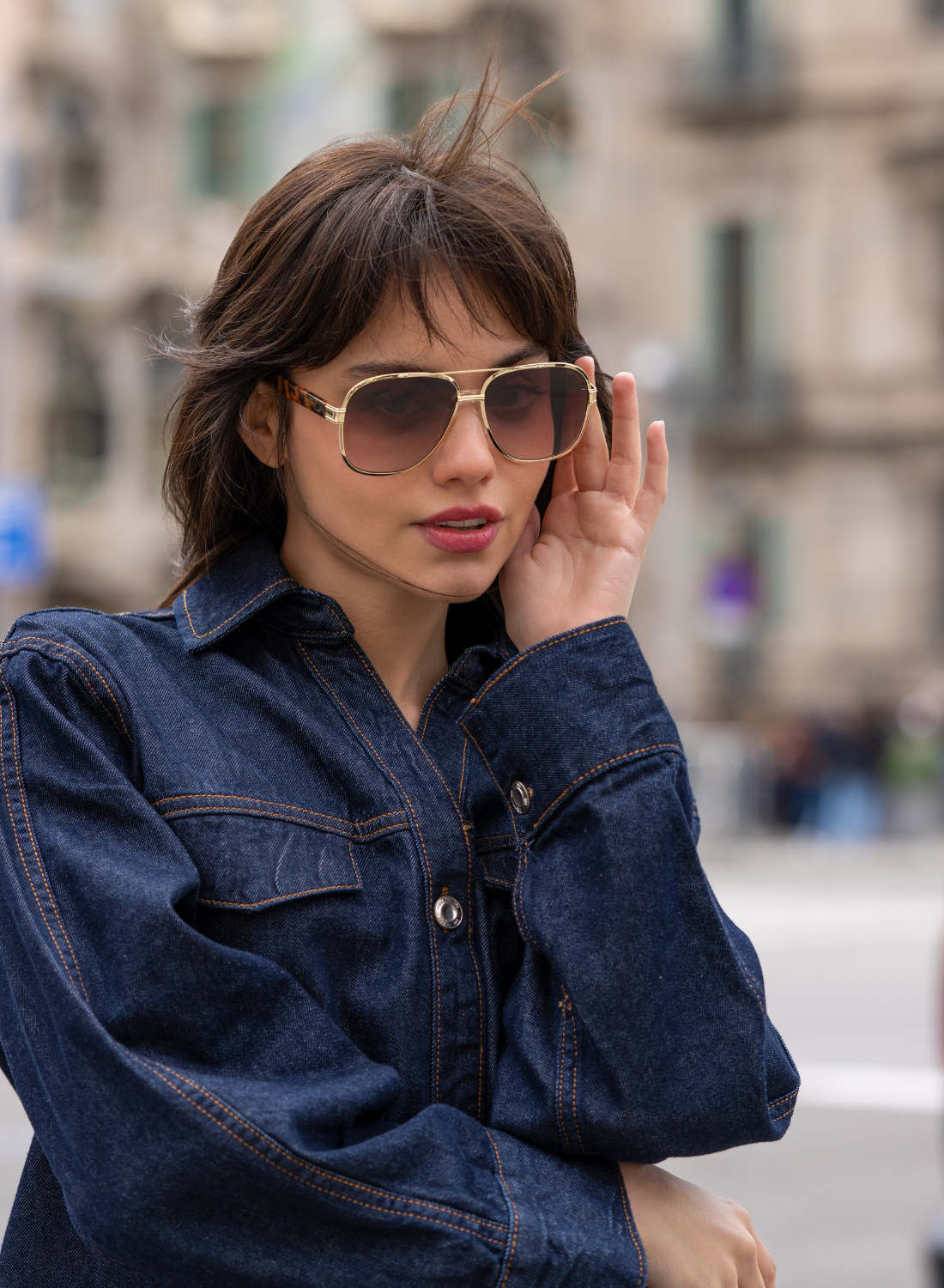 Carter Aviator Sunglasses