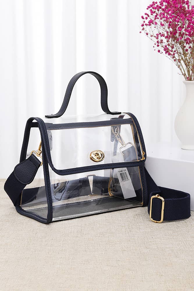 Clear Crossbody Hand Bag