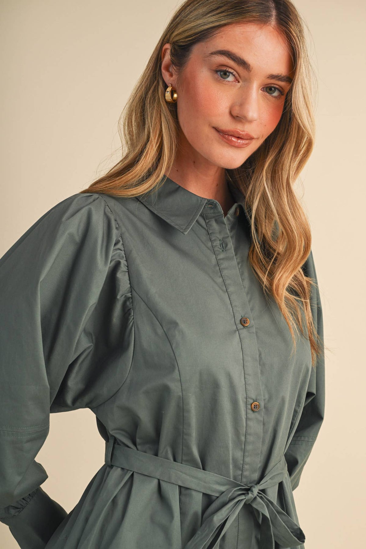 Belted Mini Dress *More Colors*