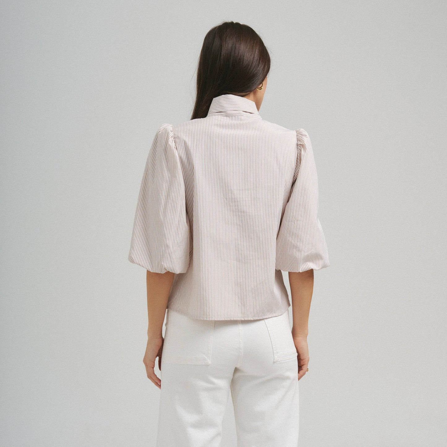 Open Tie Blouse