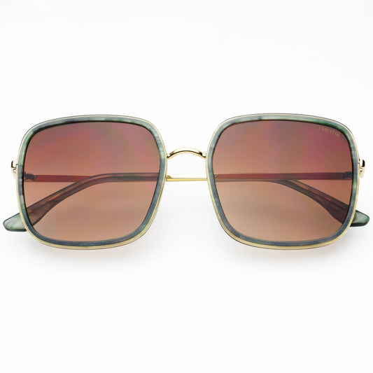 Cosmo Acetate Womens Square Sunglasses