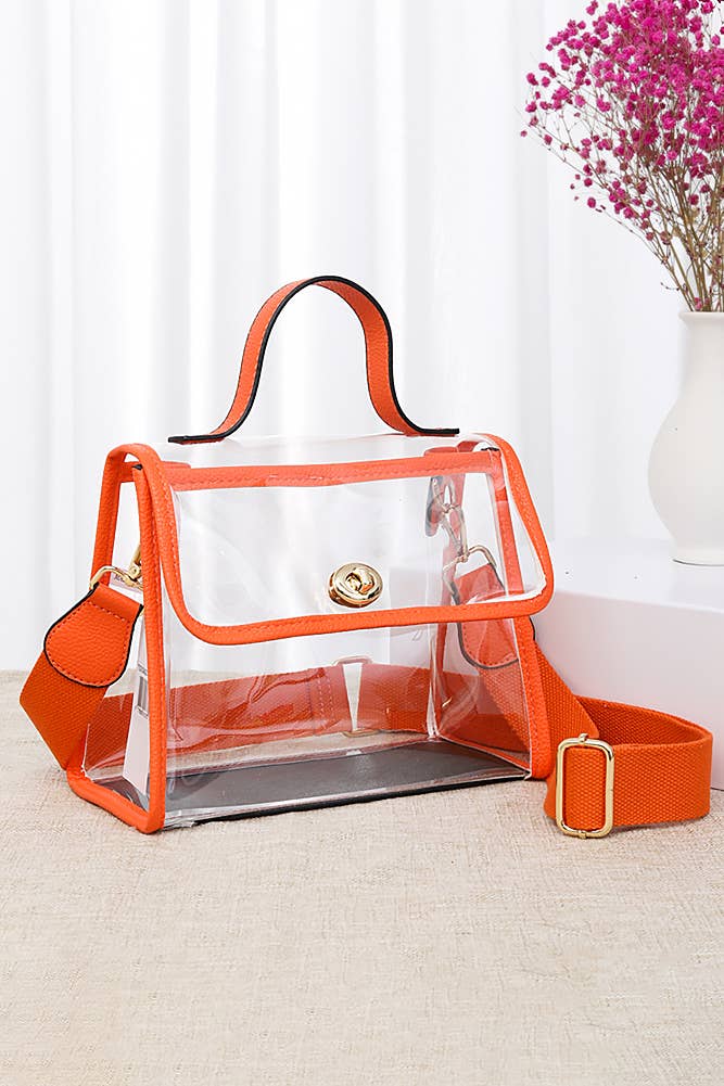 Clear Crossbody Hand Bag