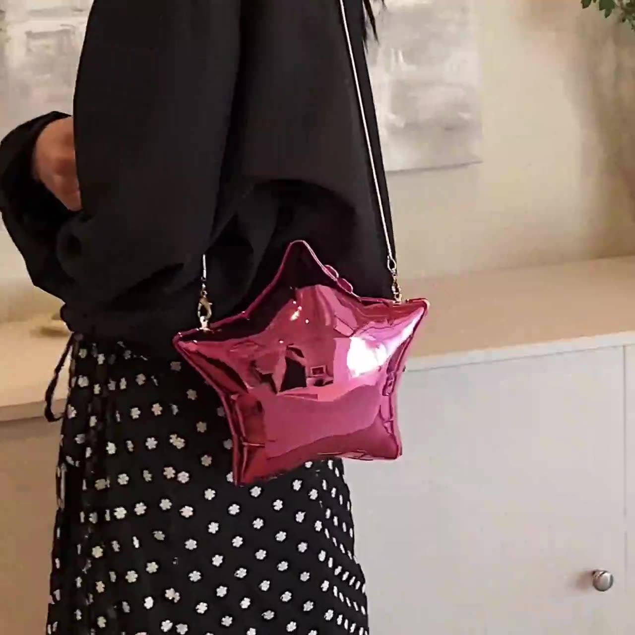 Acrylic Star Shoulder Bag