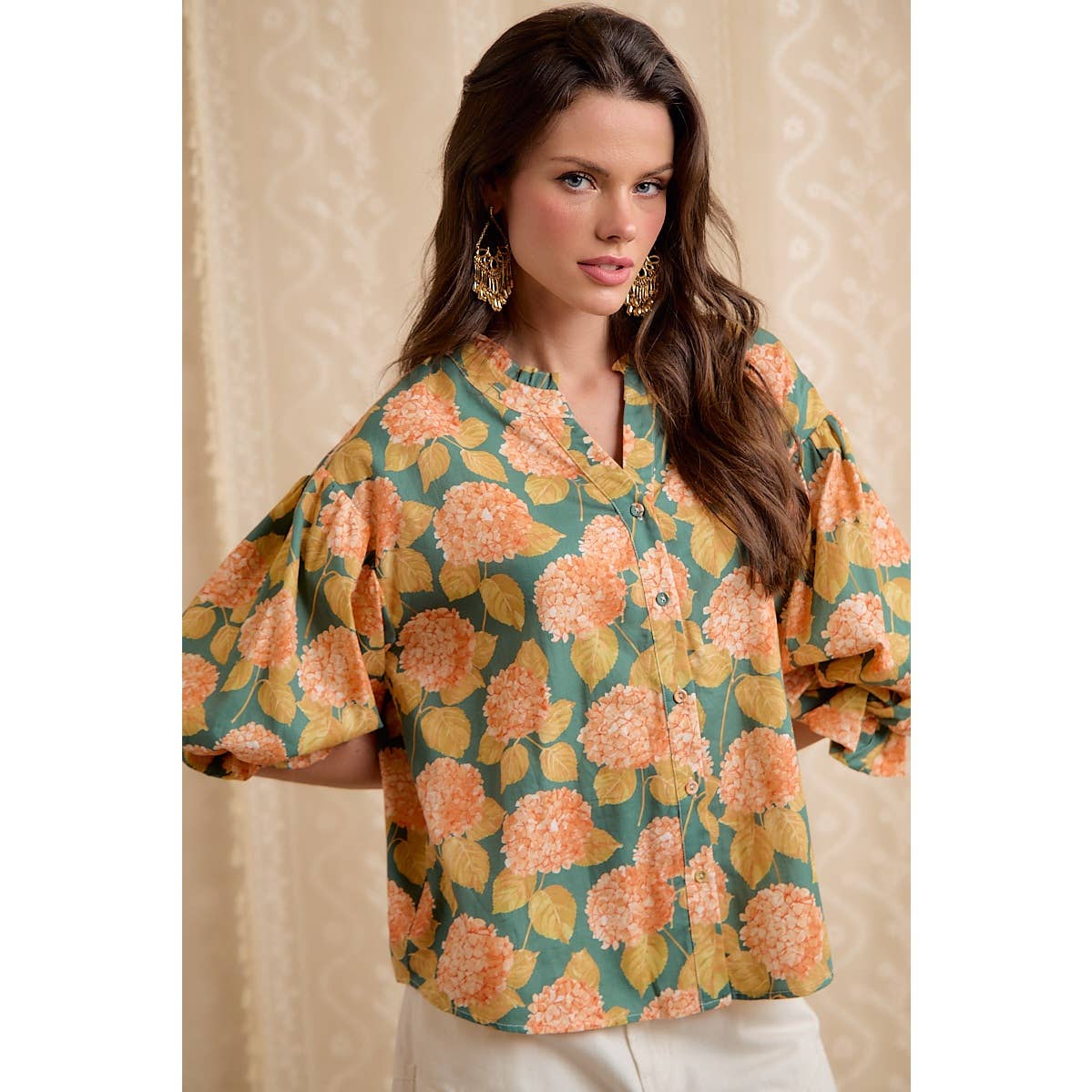 BOTANICAL BLOUSE