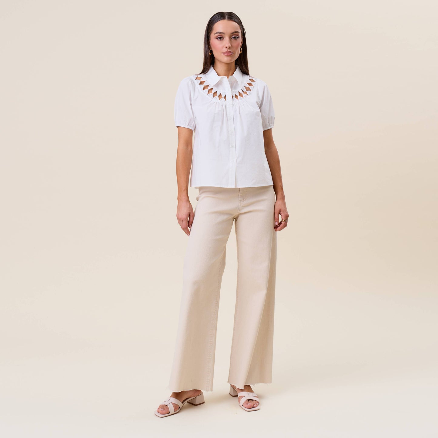 Cutwork Blouse