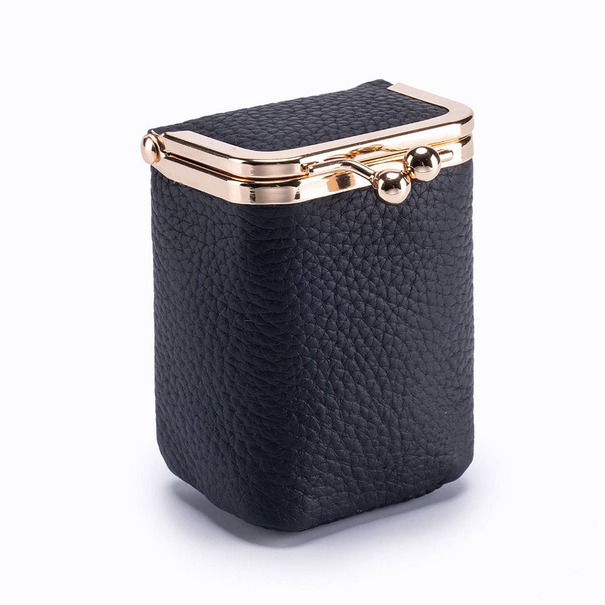Leather Pocket Wallet with Mirror