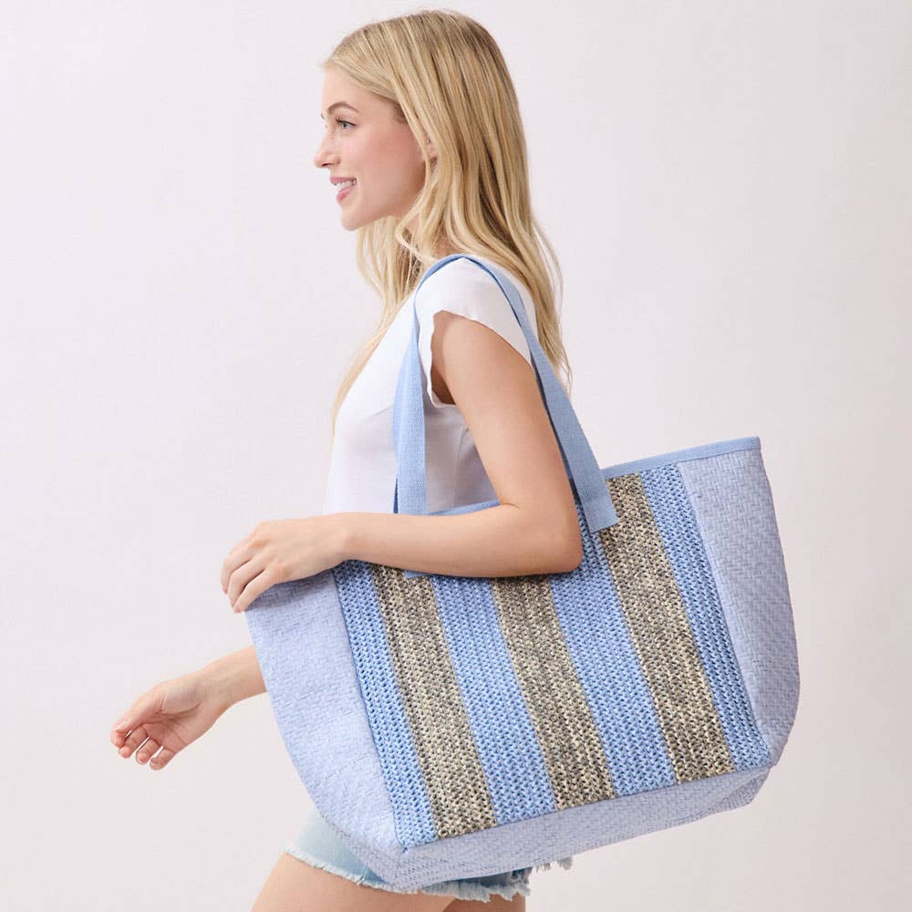 Stripe Tote Bag