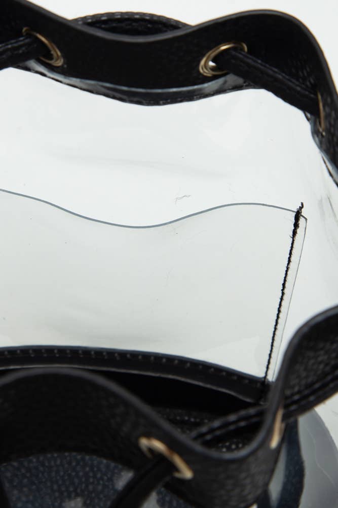 Clear Crossbody Bucket Bag *More Colors*