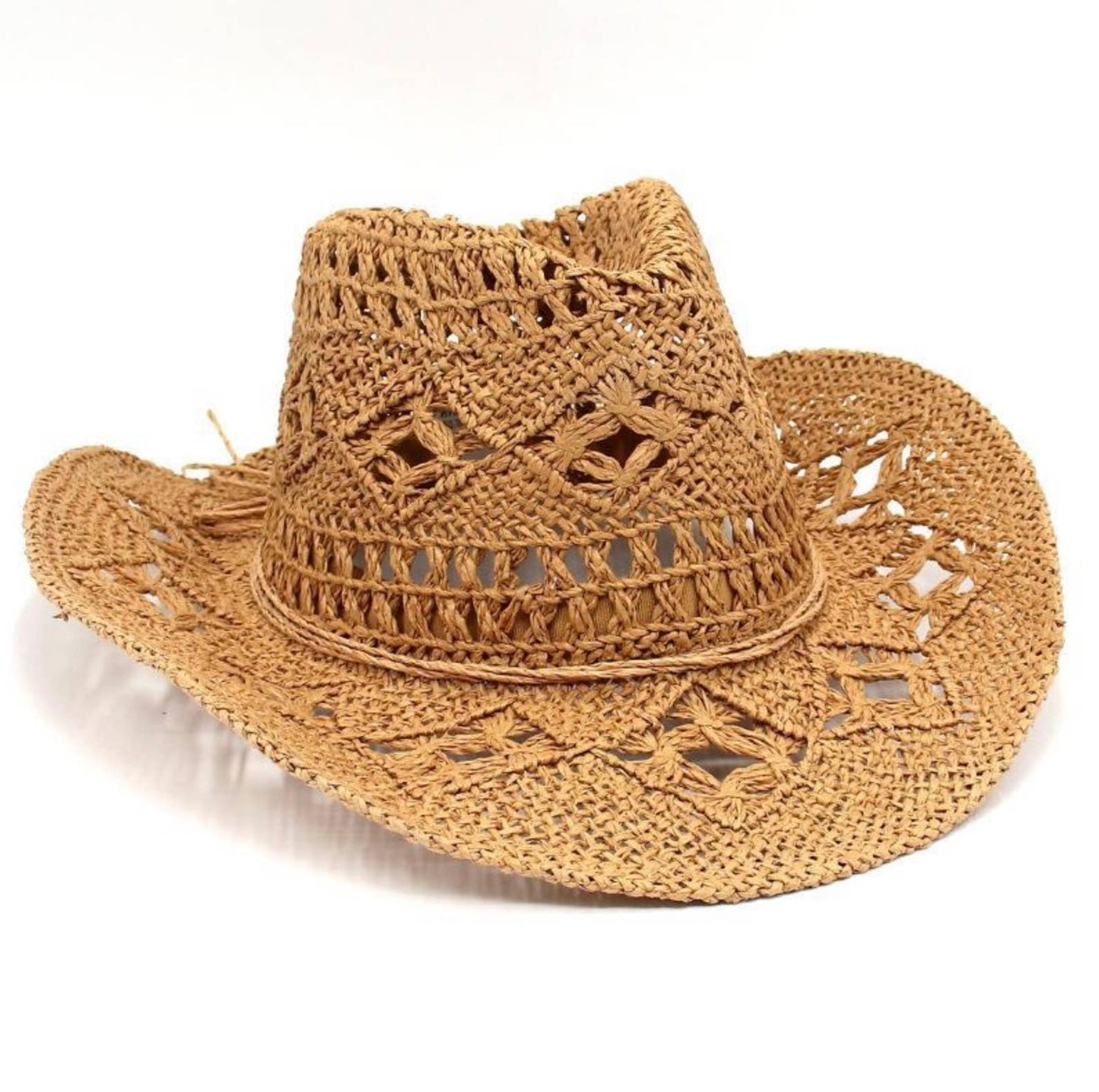 Straw Cowboy Sun Hat