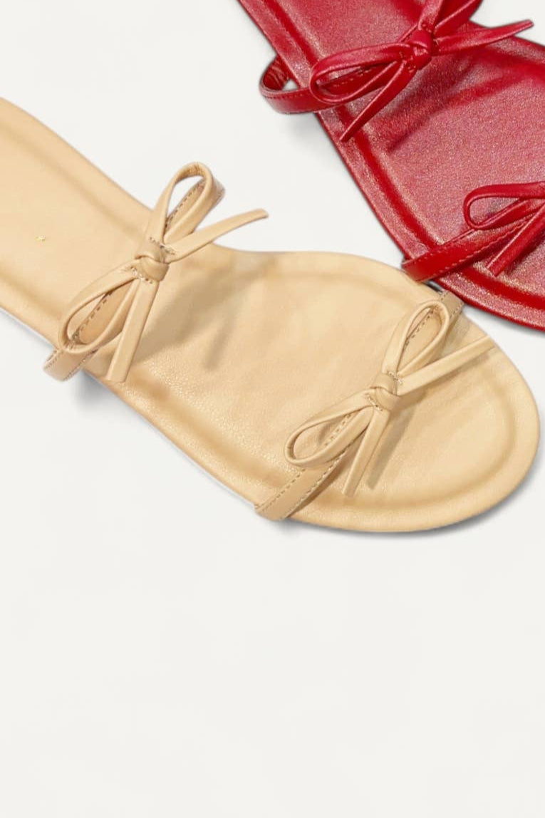 Nude Bow Flats