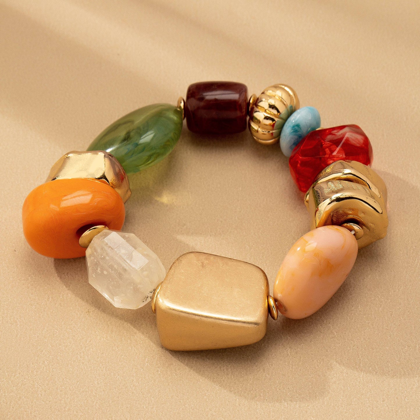 MIXED STONE BRACELET |
