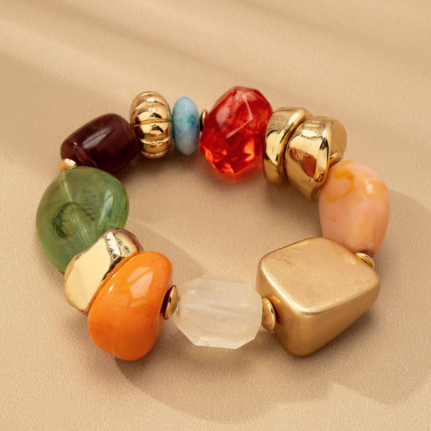 MIXED STONE BRACELET |