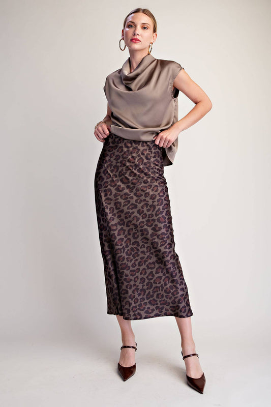 Animal Midi Skirt *More Colors Available*