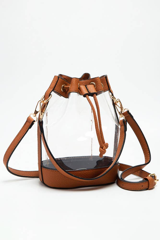 Clear Crossbody Bucket Bag *More Colors*