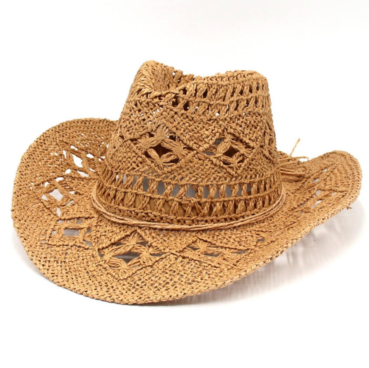 Straw Cowboy Sun Hat