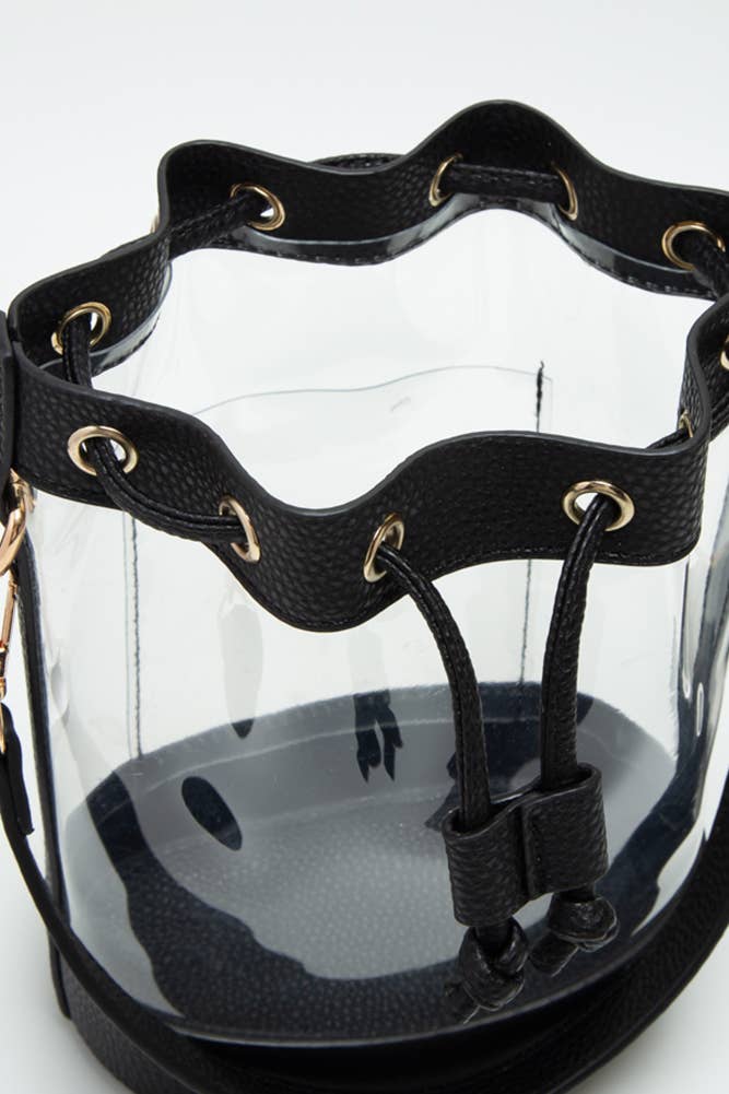 Clear Crossbody Bucket Bag *More Colors*